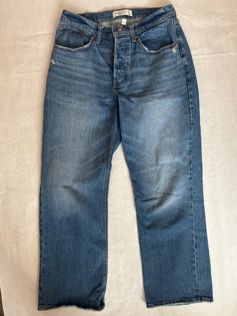 Abercrombie & Fitch the 90s Baggy Low Rise Curve Love Size 26 / 2 Short